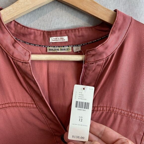 Anthropologie button down long sleeve dress - Picture 9 of 9